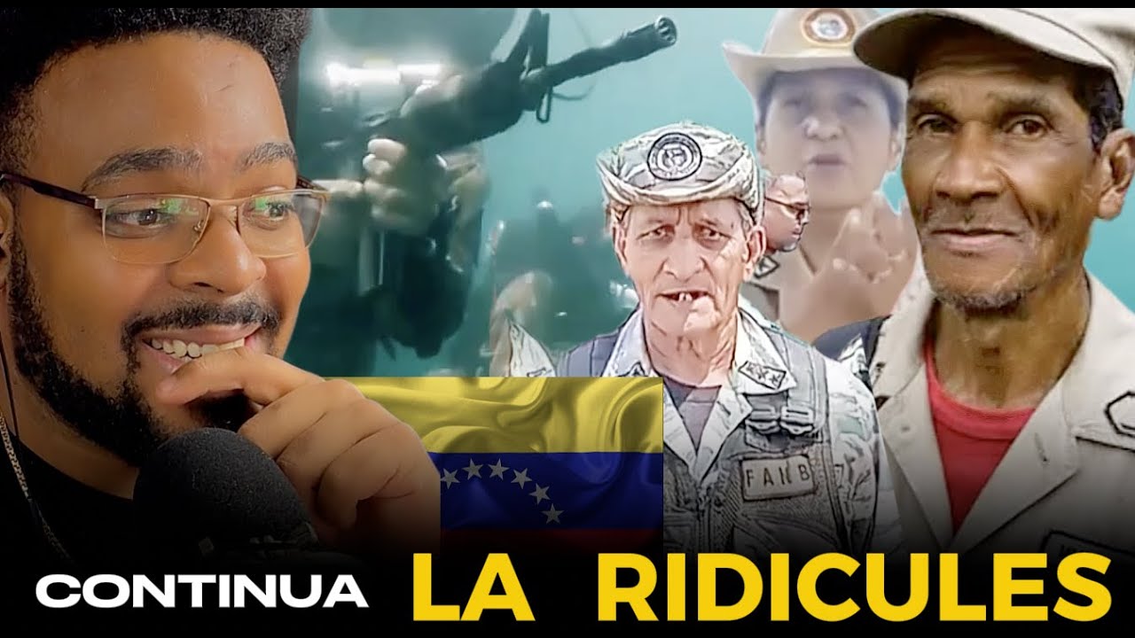 ¡No puedo parar de reír con las milicias venezolanas! 🤣