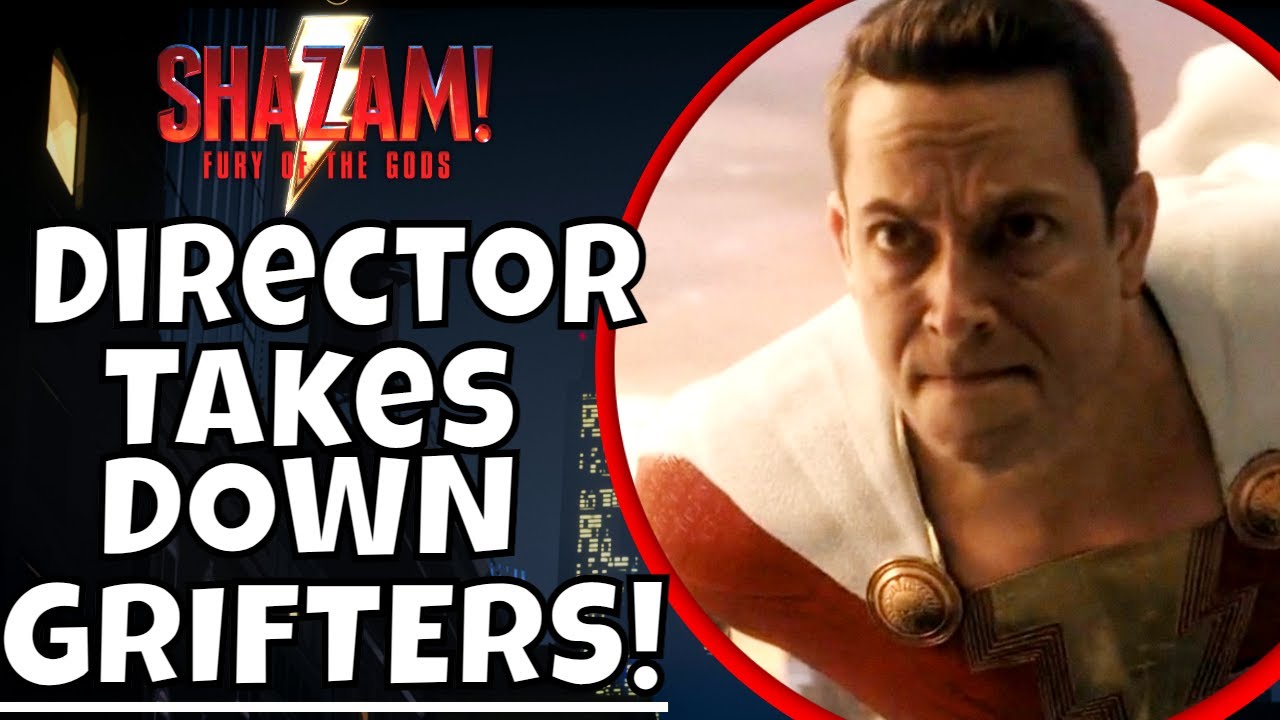 Shazam Director Shuts Down Grifters - No New Shooting   Shazam 2 News