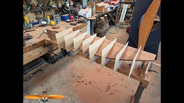 Making a "Master" for a wooden airplane propeller - Fox Props NZ