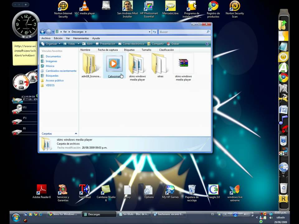 skins para media player instalacion YouTube