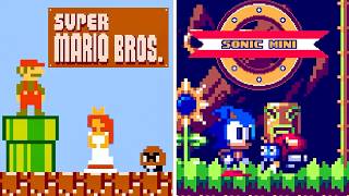 Mario Mini Vs. Sonic Mini Versions Comparison - Which is Better