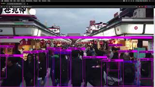 XXYTX YOLOv4 Realtime Stream over GigE from Jetson Xavier to Mac Mini