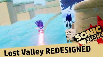 Lost Valley from Sonic Forces - REDESIGNED LAYOUT in the Dash Engine - UE4