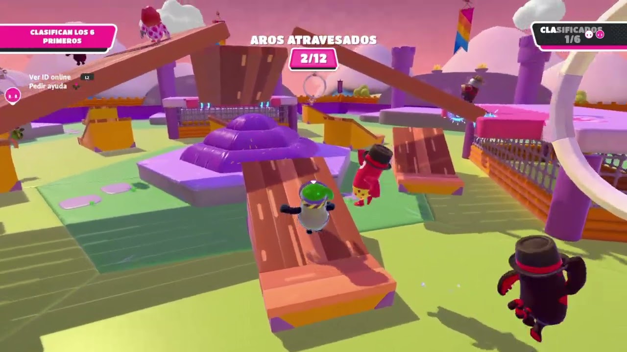 Fall Guys_ Final Hexanillo con Ale se cae el contrario, le estorbo