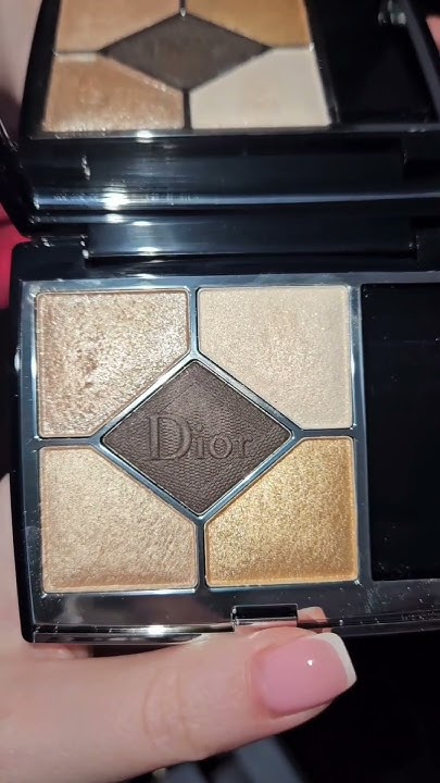 Тени #диор #diorbeauty #палеткатеней - YouTube