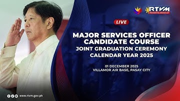 Major Services Officer Candidate Course Joint Graduation Ceremony for Calendar Year 2025 12/01/2025