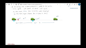 25) JEE Adv | A car🚘 moving with constant acceleration crosses two points A and B with velocities