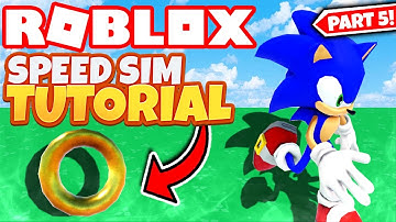 How To Make A Speed Simulator Game On Roblox - Part 5 (2022) | Like SONIC SPEED SIMULATOR!
