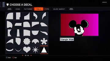BO3:MICKY MOUSE EMBLEM TUTORIAL