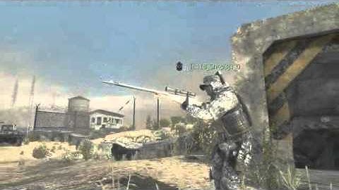MW3-Spawn Throwing knife on Dome!