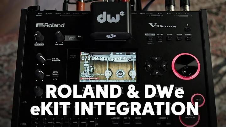 You Can Now Get DWe Drums Sounds on Roland Modules!