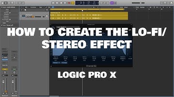 Logic Pro X - How To Create The Lo-Fi/Radio Effect
