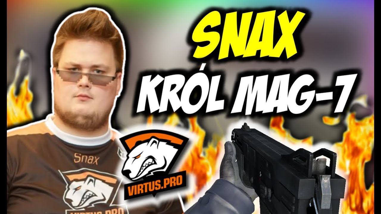 SNAX KRÓL MAGA-7 !!! VIRTUS.PRO VS WINDIGO - CSGO BEST MOMENTS - YouTube