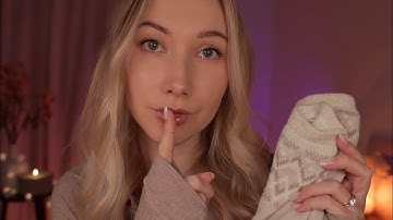 ASMR 1 Hour for Restful Sleep ☁️ Simple, Cozy Triggers & Gentle Whispering ✨