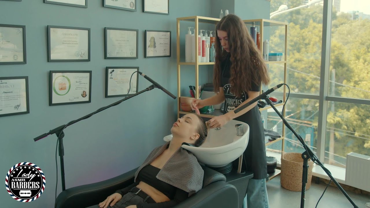 Tranquil ASMR Head Massage by Barber Lady Various Masters