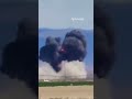 Chocan aviones militares en pleno vuelo durante espectáculo en Idaho