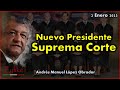 Obrador - Nuevo Presidente Poder Judicial