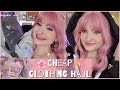 Kawaii Aliexpress Haul🌸| Super Cheap Clothing | Try-on |