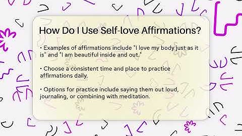 How Do I Use Self-love Affirmations? - Inside Body Image
