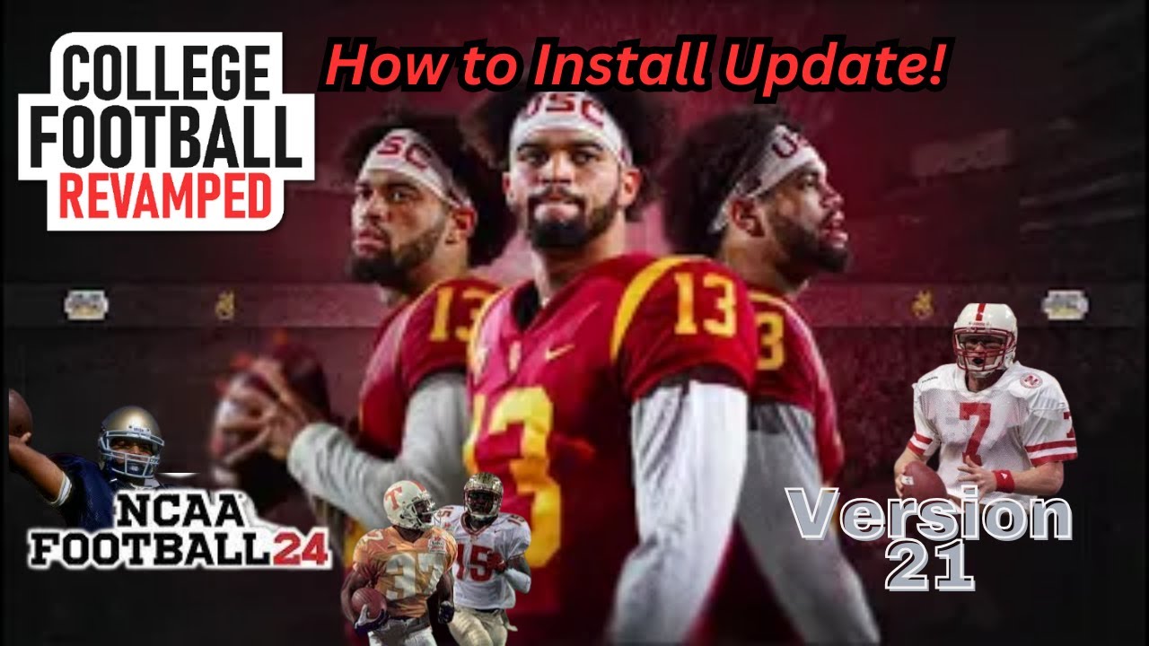 How to Update College Football Revamped (V21 Update) YouTube
