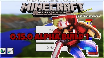 Minecraft PE 0.15.0 Alpha Build 1 Update Review|The Real 0.15.0 This Time