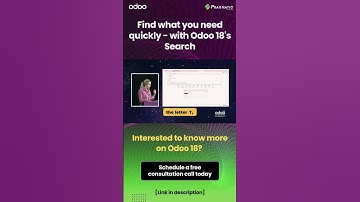 Odoo 18 - Find what you need quickly "Search" functionality!