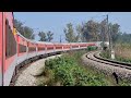 Howrah to jammu tawi  full journey 12331himgiri express indian railways 4k ultra