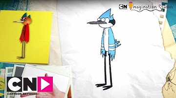 How to draw Mordecai | Imagination Studios | Cartoon Network
