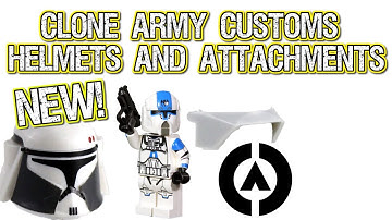 Clone Army Custom Helmet & Attachments Review Part Two