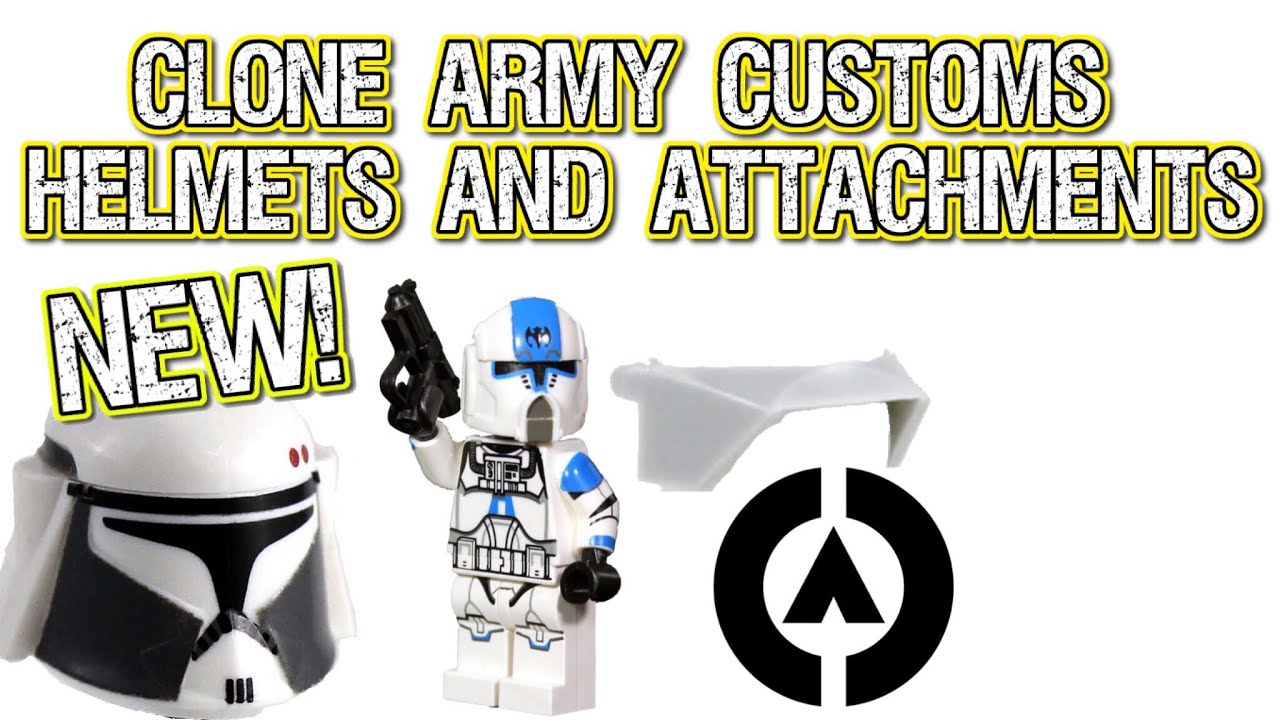 Clone Army Custom Helmet & Attachments Review Part Two