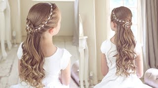 Flower Girl/Holy Communion Style by sweetHearts Hair