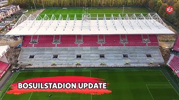 ALMOST COMPLETE? Bosuilstadion Renovations Update! Upper Tier Seat Installations! Ready For Opening