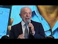 LULA FAZ DISCURSO EM LANÇAMENTO DE CRÉDITO PARA APLICATIVOS E TAXISTAS