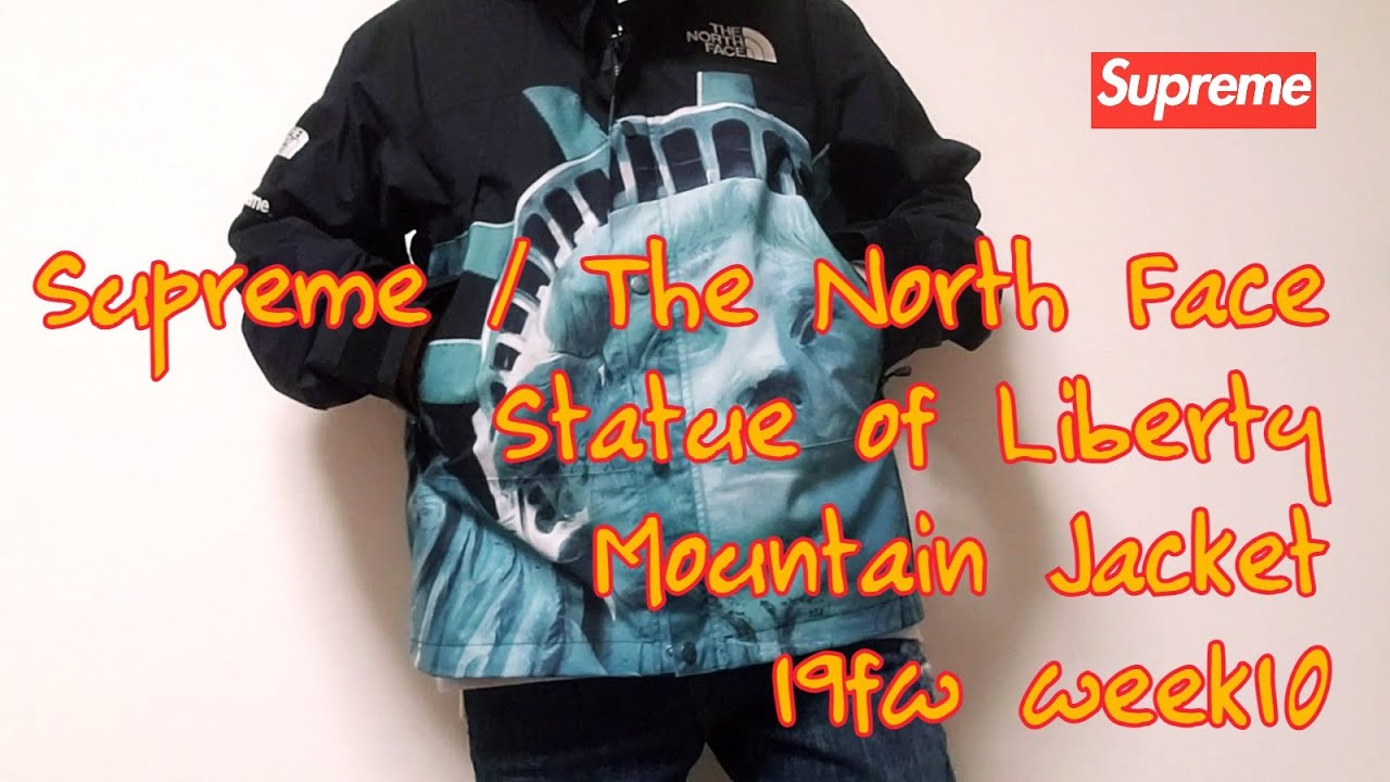 Supreme / The North Face Statue of Liberty Mountain Jacket fw week  シュプリーム ノースフェイス マウンテン ジャケット