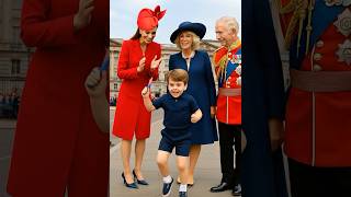 Prince Louis always makes a everyone laugh and happy #princelouis
