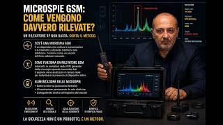 rilevatore di microspie gsm gps metodo impiego funzioni esempi pratici utilizzo