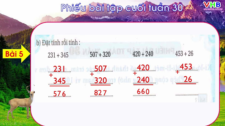 Phiếu bài tập cuối tuần 30 lớp 2 năm 2024