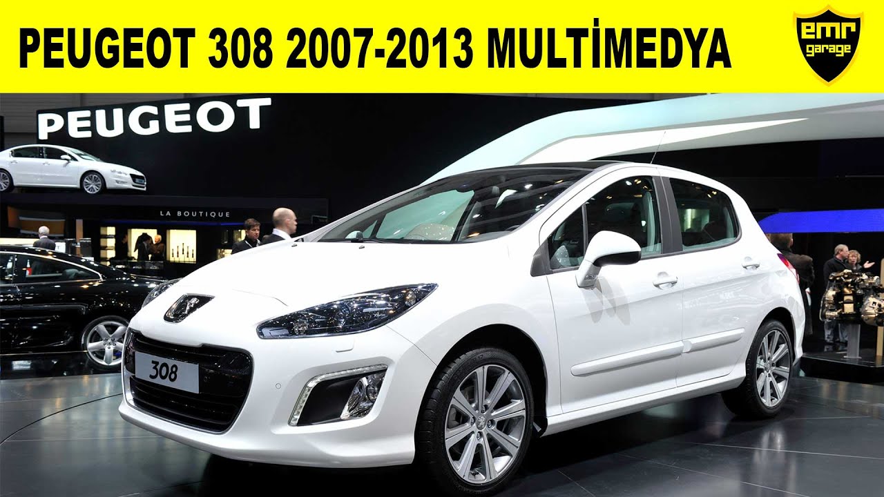 peugeot 308 2007 2013 android auto carplay multimedya ekran teyp montaj emr garage ankara youtube