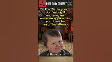 Rust offline becomes ONLINE  #shorts   #rust  #rustshorts  #gaming  #funny