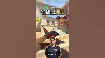S1MPLE INSANE ACE | PLAY FACEIT #cs2 #counterstrike2 #csgo  #faceit #cs #ace #donk #s1mple