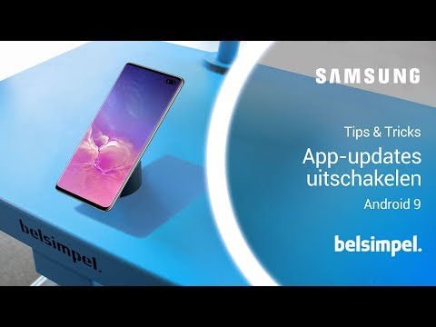 Tips & Tricks - Samsung Android 9: app-updates uitschakelen