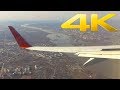 4K | Aeroflot flight from Moscow to Novosibirsk