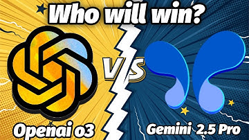 OpenAI o3 vs Gemini 2.5 Pro The BATTLE!!!!