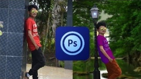 How to editing photos background chang PS touch