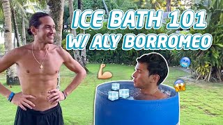 WHAT YOU NEED TO KNOW ABOUT ICE BATHS (1ST TIME TRYING IT IN SIARGAO W/ ALY BORROMEO) | Enchong Dee