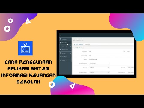 Cara Penggunaan Aplikasi Sistem Informasi Keuangan Sekolah