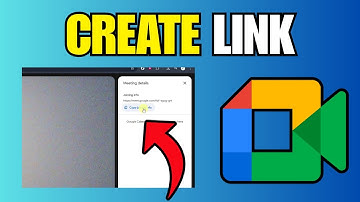 How To Create Link in Google Meet - New Method