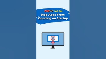 How to Stop Apps From Opening on Startup on Windows 10/11 #startup #windowstips #windows