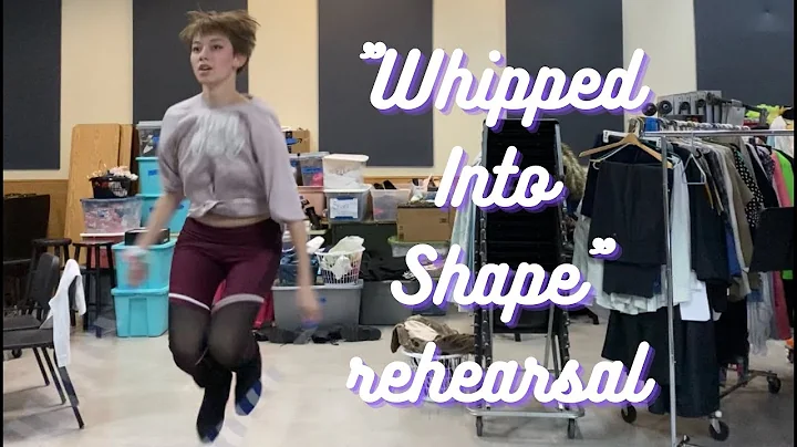 Audrey Ella Garland  "Whipped Into Shape" rehearsa...