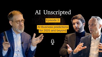 AI Unscripted #3: AI Business predictions for 2025 and beyond #vodcast #ai